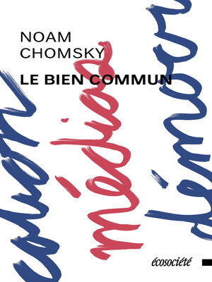 cover image of Le bien commun